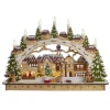 Boutique de Noël Nordic Villages*Table Piece, Hannukah Nordic Village Houses