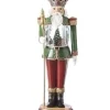 Boutique de Noël Usb & Led*Table Piece, Led Lit, Musical Nutcracker.