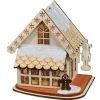 Boutique de Noël Usb & Led*Table Piece, Led Lit, Nutcracker Workshop