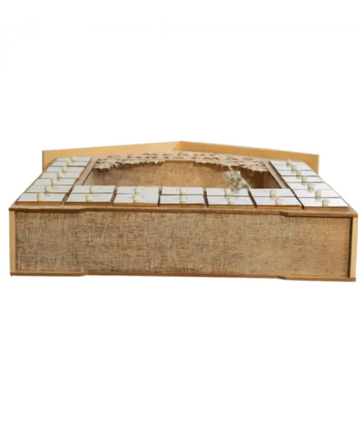 Boutique de Noël Rustic*Table Piece, Ornament, Wooden Advent Calendar