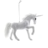 Boutique de Noël Enchanted Forest*Tree Ornament, Frosty Unicorn, 4.5"