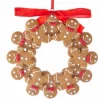 Boutique de Noël Ginger Bread & Candy Shoppe*Tree Ornament, Gingerbread Wreath
