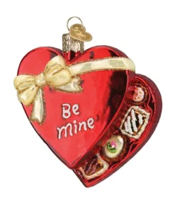 Boutique de Noël Varied Shapes*Valentine Chocolate Glass Ornament