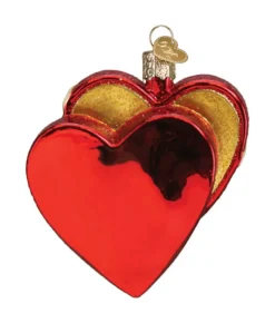 Boutique de Noël Wedding*Valentine Chocolate Glass Ornament