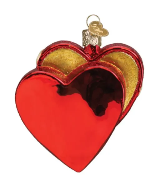 Boutique de Noël Wedding*Valentine Chocolate Glass Ornament