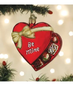 Boutique de Noël Wedding*Valentine Chocolate Glass Ornament